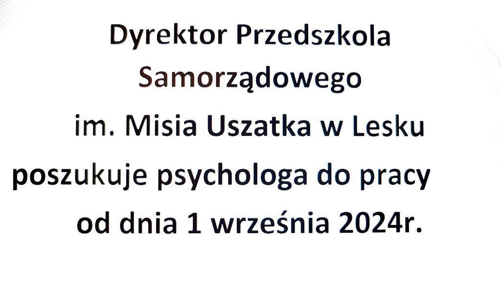 ogłoszenie